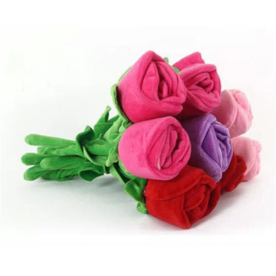 創(chuàng)意定制毛絨玩具 廣州工廠打造仿真玫瑰花玩偶，理想禮品與活動宣傳首選